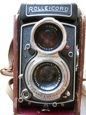  Rollei Rolleicord VB Camera 6x6 Biottica Schneider Xenar   75mm f:3,5 