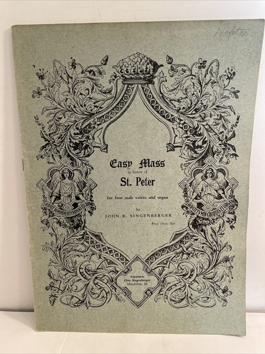 John singenberger easy mass - john,
