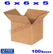 100 - Scatole di Cartone 6x6x5