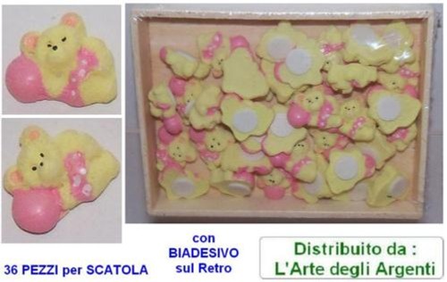 Box orso orsetto rosa - orso,