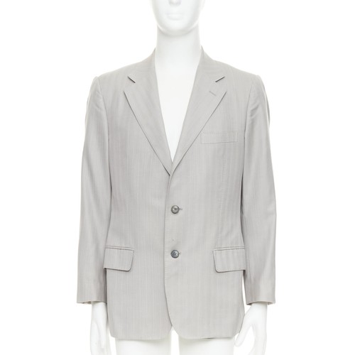 Gucci blazer monopetto grigio - monopetto,