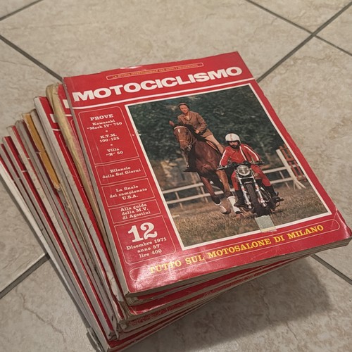 Motociclismo 1971 annata - ,