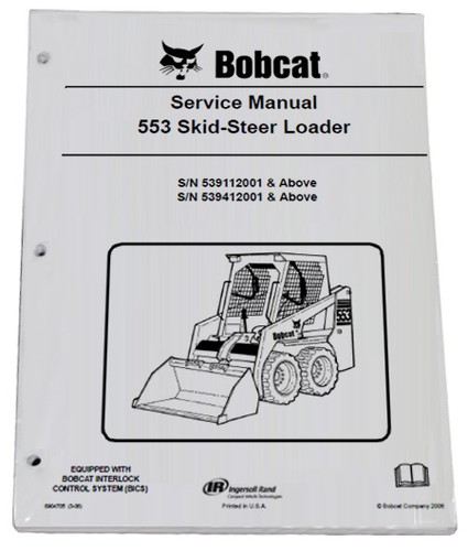 Bobcat 553 skid steer - bobcat,