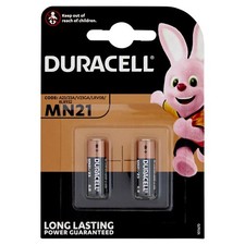 BATTERIE DURACELL MN21 12 VOLT, PER TELECOMANDO APRI CANCELLO / MACCHINA, CONFEZ