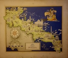 CARTA GEOGRAFICA PUGLIA DE