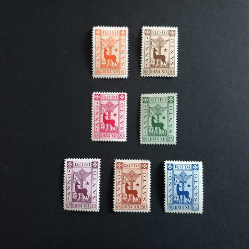 Colonie italiane egeo 1935 - -, 1935/
