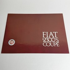 FIAT 2300S COUPE / 8p brochure