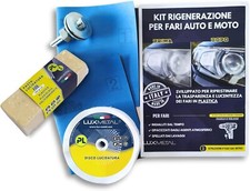 Powerlux kit rigenerazione fari turtle wax ripristino rinnova 3 m