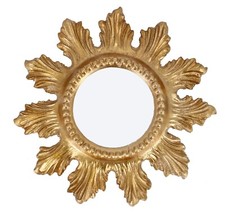 Specchio rotondo da parete con