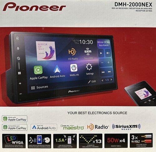 New pioneer dmh 2000nex - dmh-2000nex, 6.8"