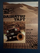 Rara Pubblicita’ DAIHATSU TAFT F20 1600 del 1979
