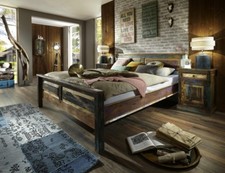Letto industrial old stile - letto,