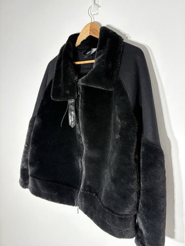 Armani giacca nera con - , zip
