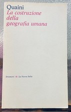 LA COSTRUZIONE DELLA GEOGRAFIA UMANA.,
