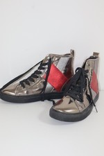 ARMANI JEANS SCARPE ANFIBI SHOES TG 37 / 6,5 SNEAKERS DONNA CASUAL