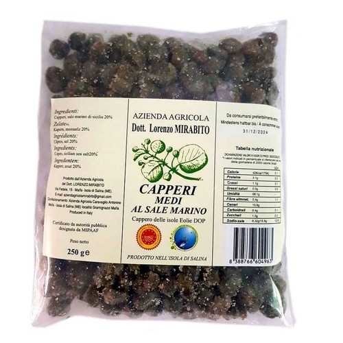 Capperi delle eolie dop 250 - delle,