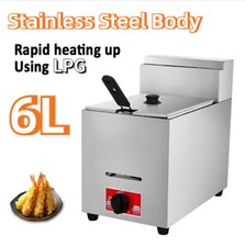 Friggitrice commerciale 6L gas