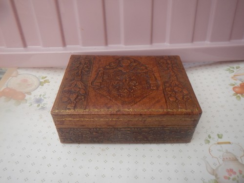Vintage italian ornate wooden - vintage,