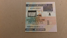 Wham! - Final Concert Ticket