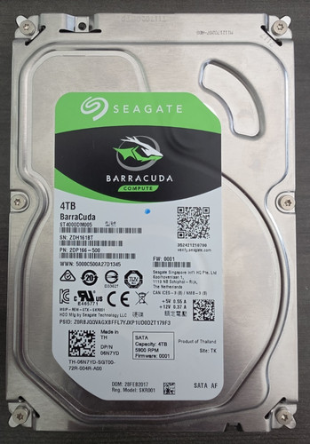 Seagate barracuda 4tb - seagate,