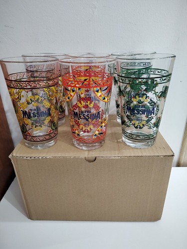 Birra messina set bicchieri - set, 6