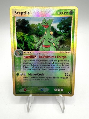 Carta pokémon sceptile 109 - carta, 20/109
