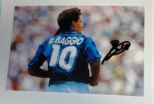 AUTOGRAFO ROBERTO BAGGIO FOTO