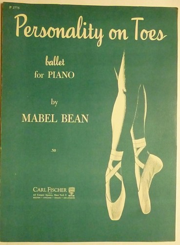 Personality toes partiture - on,