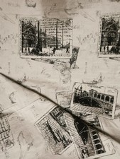 Tessuto Gobelin Bianco e Nero