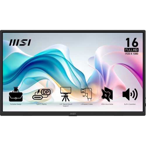 Msi pro mp165 e monitor - pro,