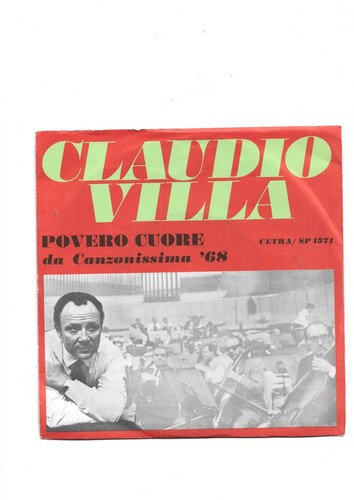 Claudio villa disco giri - villa, "