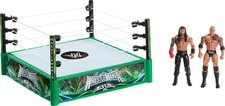 WWE Mattel WWE Bloodline Rules Playset Con Ring 2 Figure D'Azione Da 6 Pollici