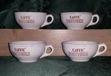 PORT MOKA 4 TAZZINE CAFFE' RICHARD GINORI ARISTON ANNI '50 Mortara F.lli TERRANI