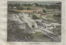 Stampa antica SIRACUSA veduta