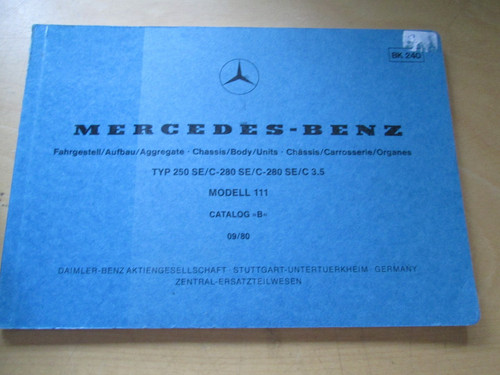 Catalogo ricambi mercedes - ricambi,