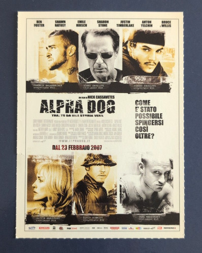 Cartolina ciak archivio - ciak, alpha