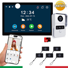 Videocitofono wifi fili - 2, kit