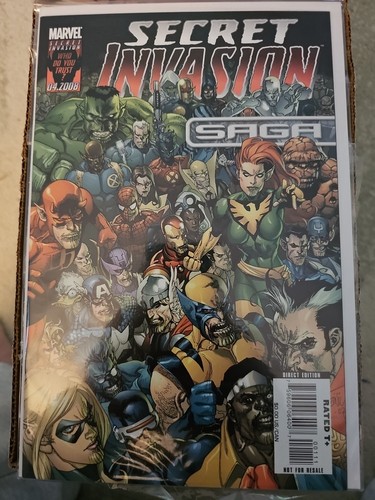 Secret invasion saga marvel - invasion,