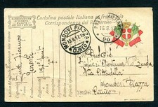 (B3677) franchigia  POSTA MILITARE 90 del  16/6/1917  per Mondovì