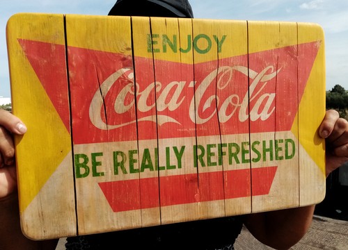 Coca cola insegna - coca,