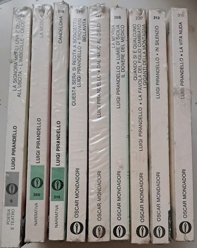 Lotto libri pirandello - libri, oscar