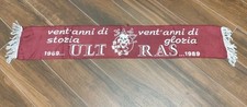 Sciarpa Ultras Granata Torino Ug Raso Calcio Curva Maratona Scarf Toro Vintage 