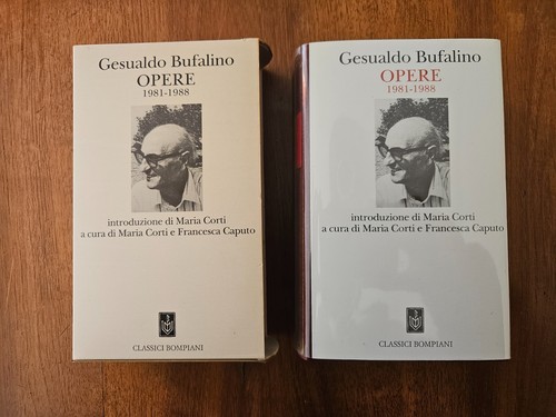 Gesualdo bufalino opere 1981 - gesualdo,