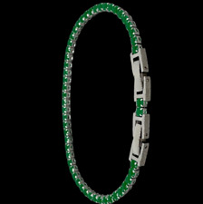 Bracciale donna tennis acciaio
