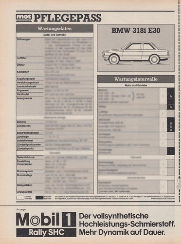 Bmw 318i passaporto di - 318i,