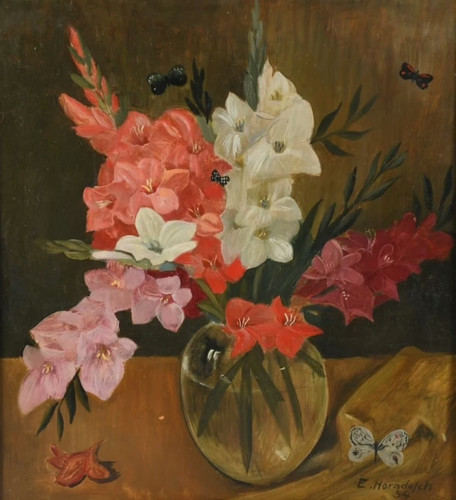 Natura morta floreale 1954 - 1954, |