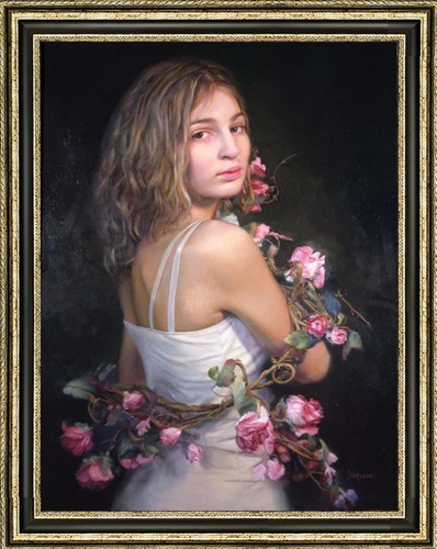 Bellissima ragazza bionda con