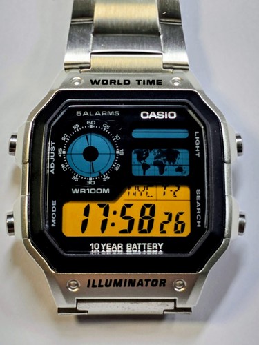 Casio 1200 latitude blue - "latitude, blue"