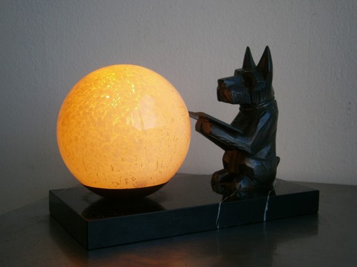 Lampada art déco - déco, cani