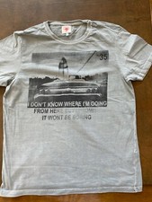 SONNY BONO+++T SHIRT+++TG. L+++GRIGIO++ORIGINALE 100%++STREET WEAR+++